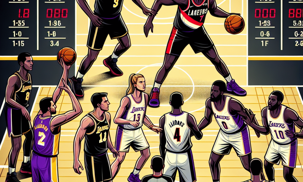 Lakers vs Portland Trail Blazers Match Player Stats